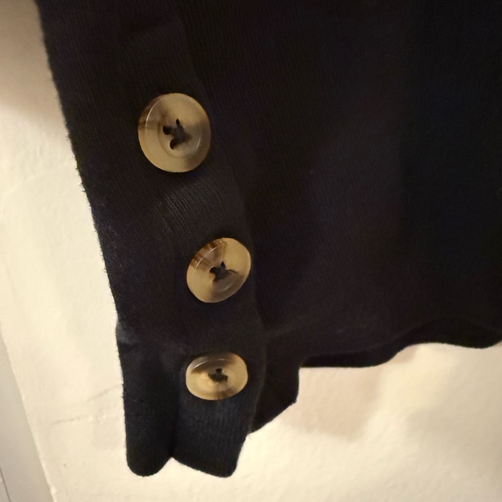 Chico's Elegant Black Long Sleeve Top - Picture 3 of 4